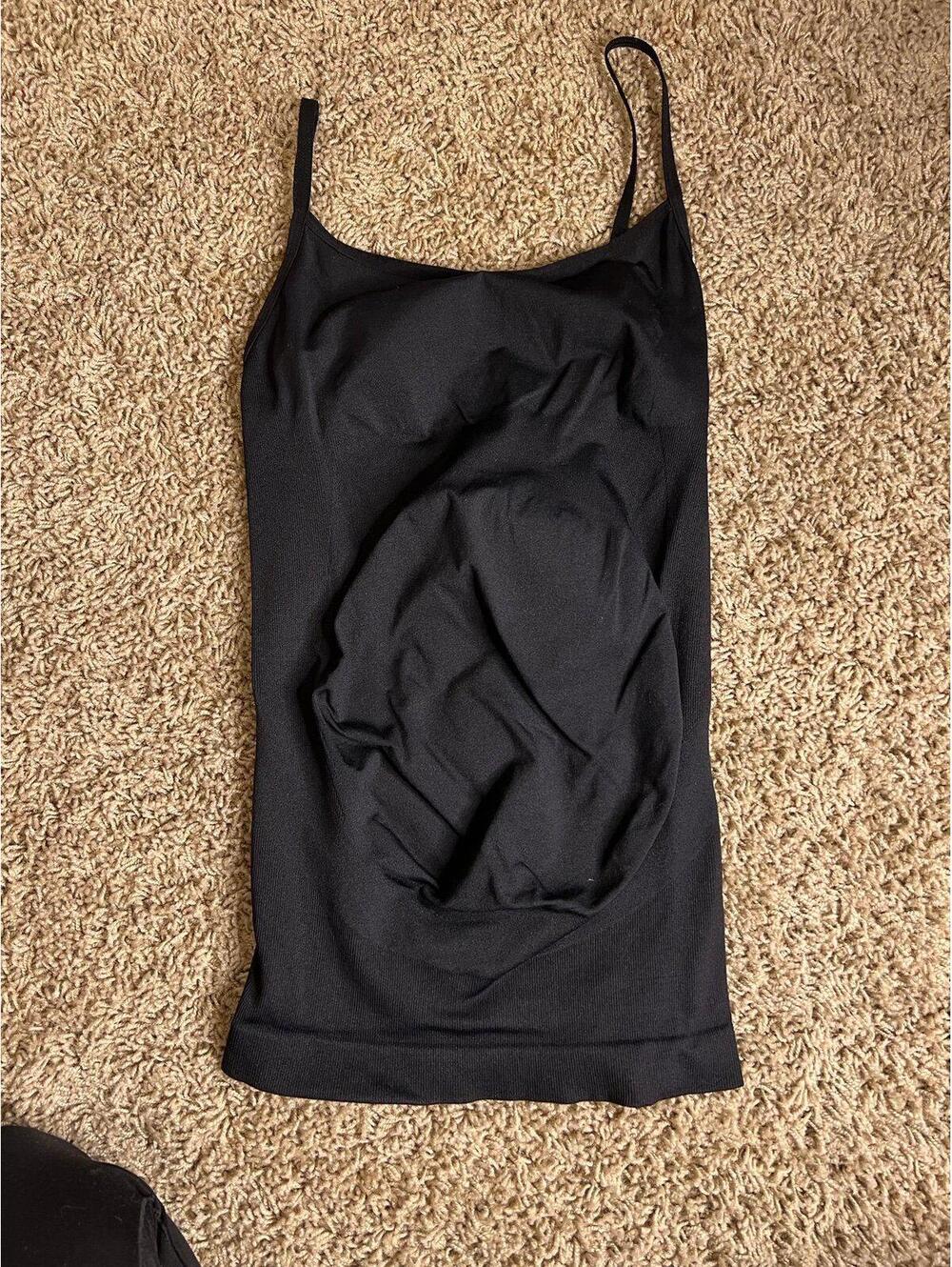 Blanqi Everyday Maternity Belly Support Tanktop Black Small
